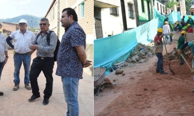 Administración Municipal de Caracolí evalúa avance de obras en las vías del municipio