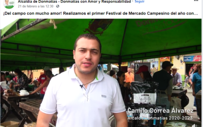 Alcaldía de Donmatías promueve la economía y la cultura local