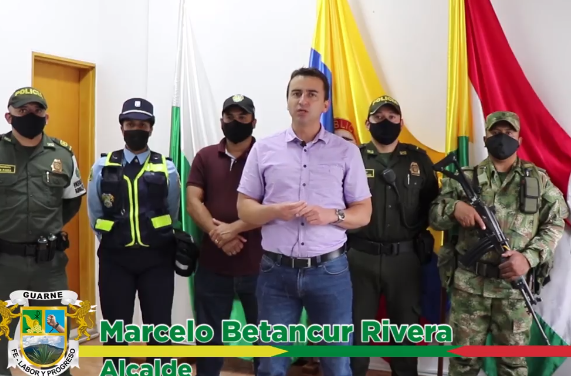 Llamado de atención a los habitantes de Guarne