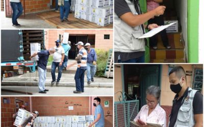 Ciudad Bolivar entrega ayudas a adultos mayores