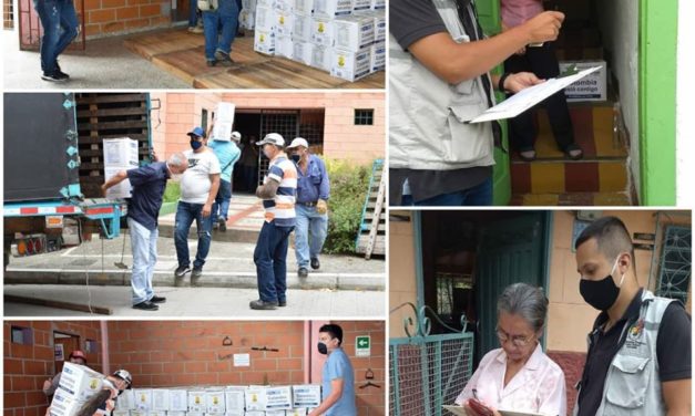 Ciudad Bolivar entrega ayudas a adultos mayores