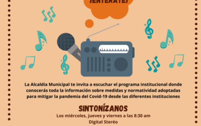 Valdivia informa a través de la radio, de los avances en el tema de Covid 19