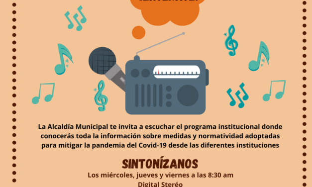 Valdivia informa a través de la radio, de los avances en el tema de Covid 19