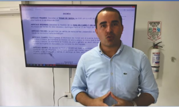 Aclaración del Decreto decreto 045 en Yondó