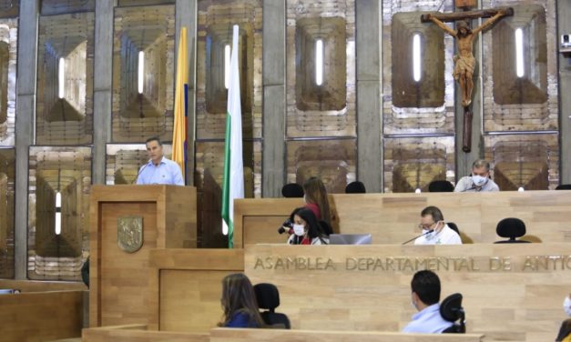 Se aprueba en Antioquia el Plan de Desarrollo Unidos por la Vida