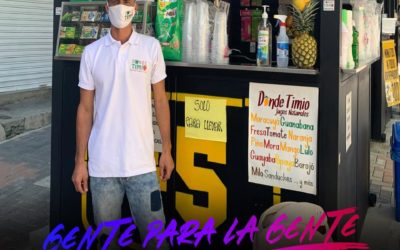 El maestro de los jugos en Cisneros
