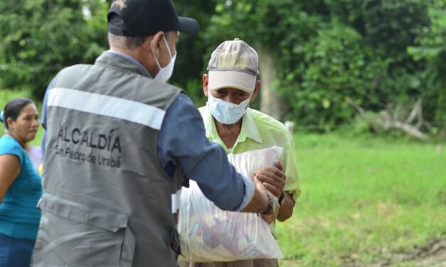 Afectados por creciente en San Pedro de Urabá