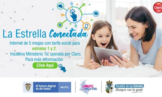¡Una buena noticia para la estrella!, el municipio tendrá Internet con tarifa social