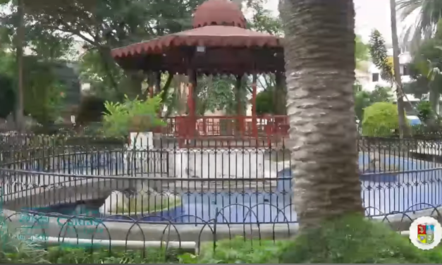 El municipio de Caldas realiza mejoras en infraestructura en parques