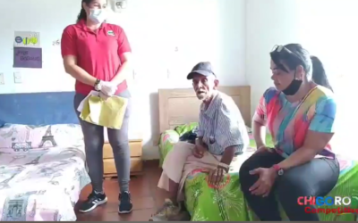 “Lamparita” no dormirá más en las calles de Chigorodó