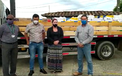 Reforestadora Los Retiros hace donación en Montebello