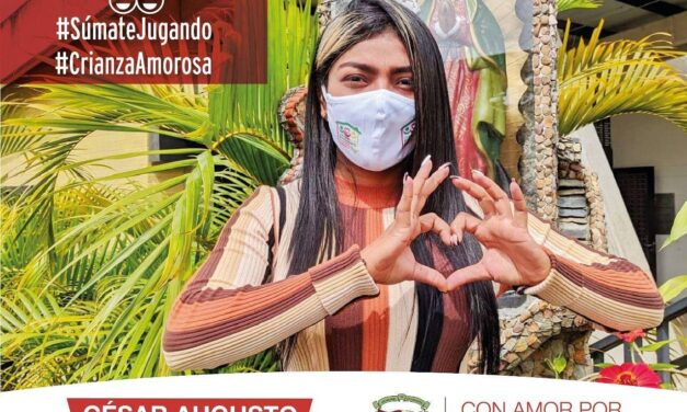 Guadalupe hace campaña por una crianza con amor