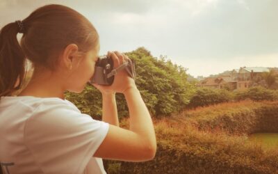 Concurso de fotografía en Campamento