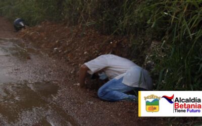 Betania arregla acueducto multiveredal de La Linda