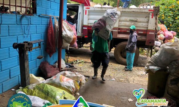 Caramanta logró llegar a las veredas para la recolección de residuos