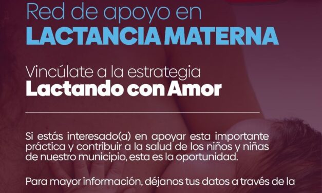 “Lactando con Amor” nueva estrategia que implementa Girardota