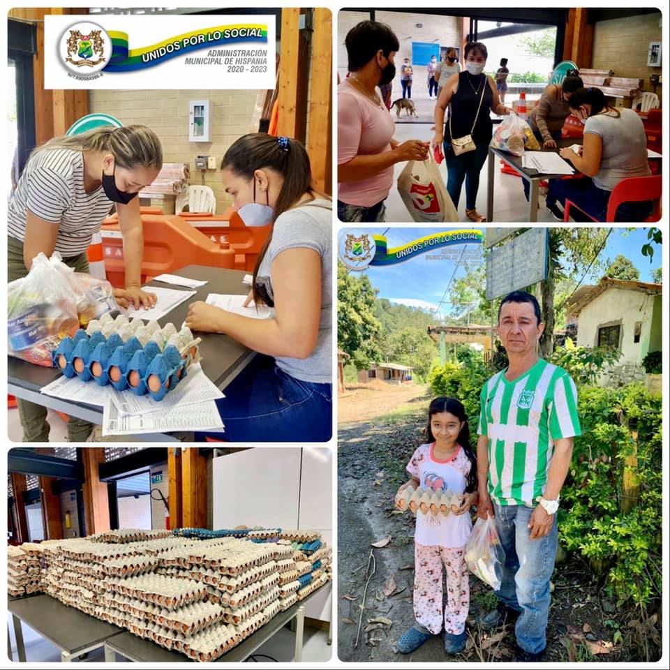 Entrega del Kit de Alimentación Escolar en Hispania