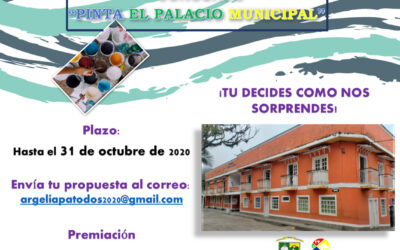 Argelia realiza concurso para pintar el palacio municipal