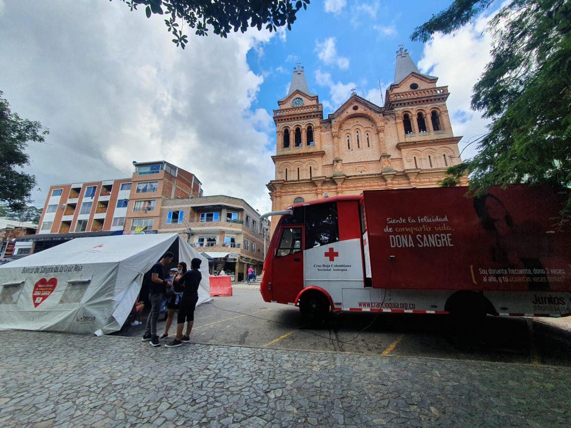 Con total éxito finalizó la jornada de donación de sangre en el municipio de Barbosa con la campaña “Siente la felicidad de compartir vida, dona sangre”
