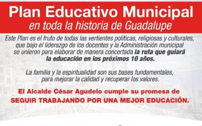 Aprobado plan educativo en Guadalupe