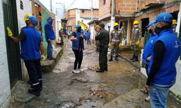 Demolición de viviendas dedicadas al expendio de drogas.