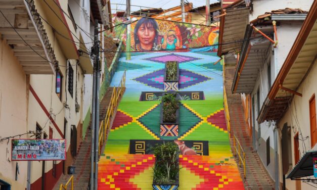 Andes recupera espacios por medio de la expresión artística