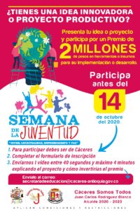 ¿Tienes una idea innovadora y vives en Cáceres? 1 ¿Tienes una idea innovadora y vives en Cáceres? caceres