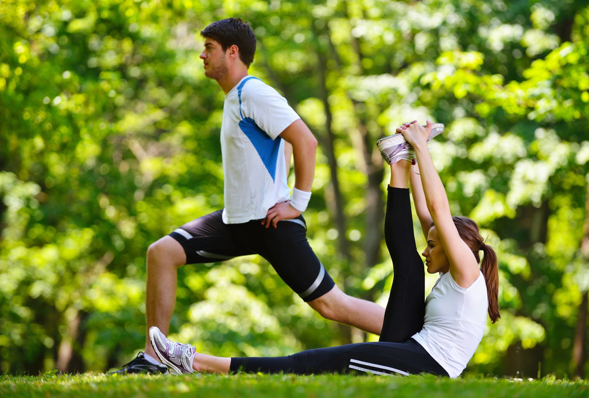 ejercicio Campaña “tres minutos de ejercicio” en Jardín