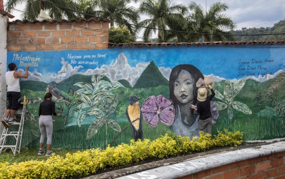 Venecia tiene mural para honrar a sus tres víctimas