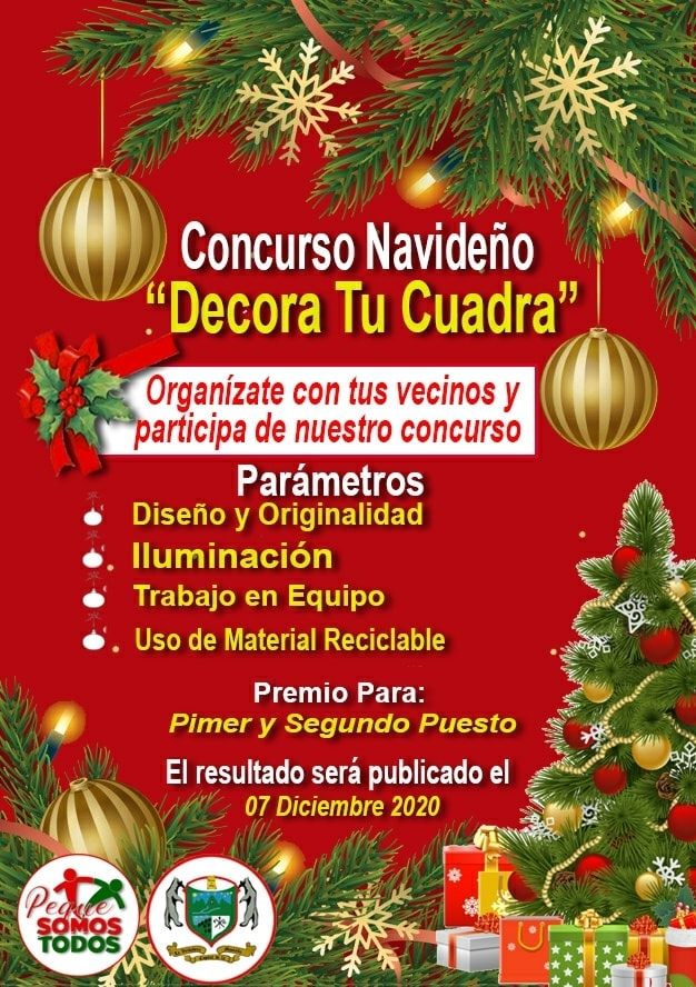 Peque creó una estrategia para contagiar con la navidad Peque creó una estrategia para contagiar con la navidad