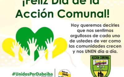 Dabeiba celebra el día de la Acción Comunal