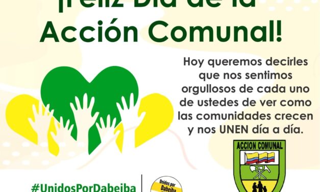 Dabeiba celebra el día de la Acción Comunal