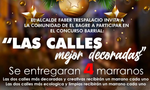 Las calles mejor decoradas de El Bagre