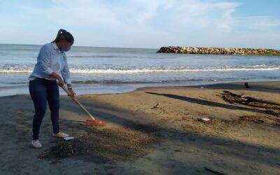 Inició proyecto de playas limpias en Arboletes