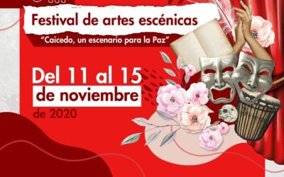 Festival de artes escénicas en Caicedo