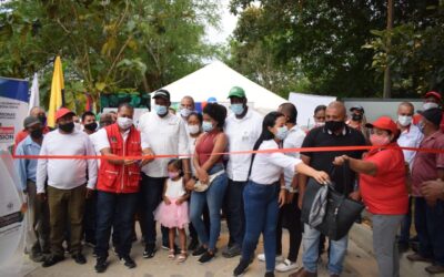 Chigorodó inaugura primer tramo de placa huella