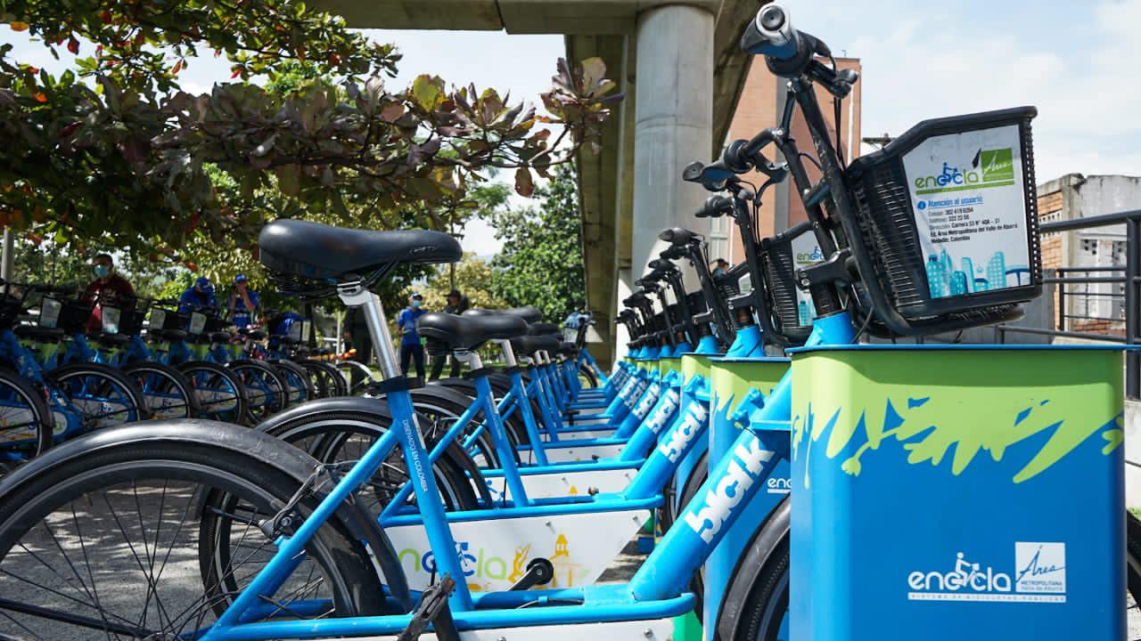 Itagüí inaugura nuevas estaciones de EnCicla Itagüí inaugura nuevas estaciones de EnCicla