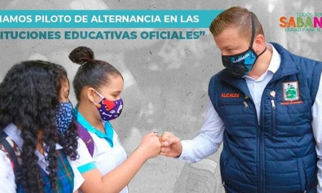 Sabaneta inicia plan de alternancia educativa