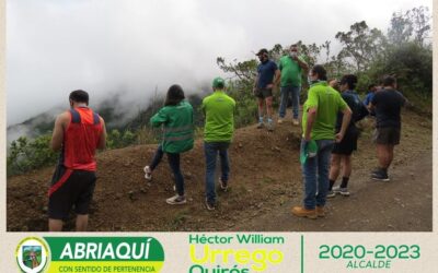 Abriaquí contó con la visita del departamento