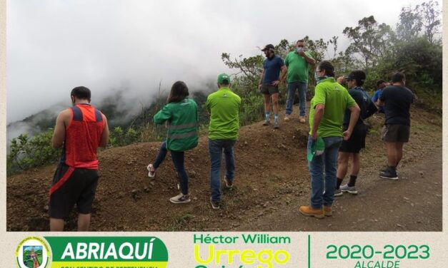 Abriaquí contó con la visita del departamento