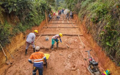 Nueva placa huella para El Boquerón, una vereda de Amalfi
