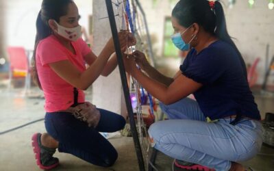 El alumbrado de San Pedro de Urabá fue realizado por madres cabeza de familia