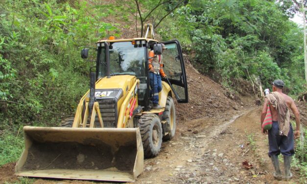 Mutatá realiza mejoramiento de las vías terciarias
