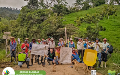 La Alcaldía de Amalfi realizó convites para el mejoramiento de las zonas rurales