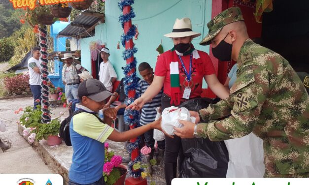 San Andrés de Cuerquia finaliza el año entregando sonrisas en los niños del municipio