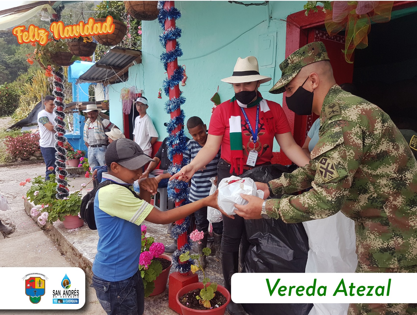 San Andrés de Cuerquia finaliza el año entregando sonrisas en los niños del municipio San Andrés de Cuerquia finaliza el año entregando sonrisas en los niños del municipio