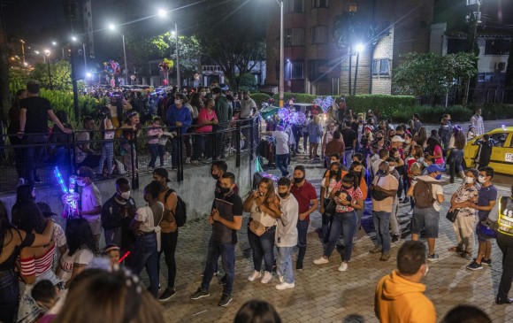 Altas aglomeraciones para ver los alumbrados en Parques del Río