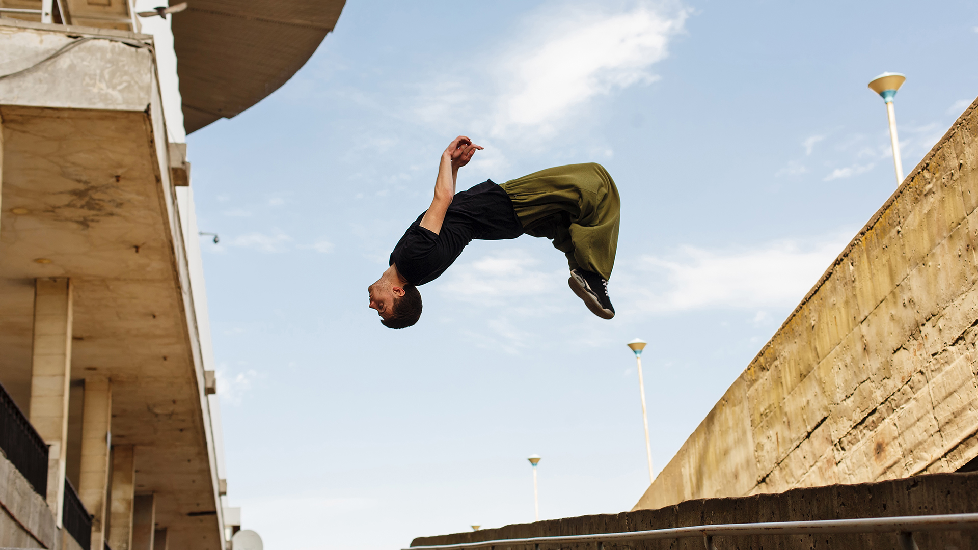 Parkour in the city