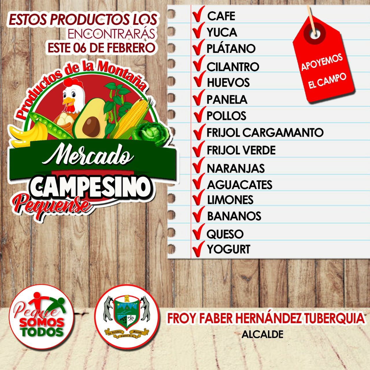 Peque sigue fortaleciendo el campo Peque sigue fortaleciendo el campo