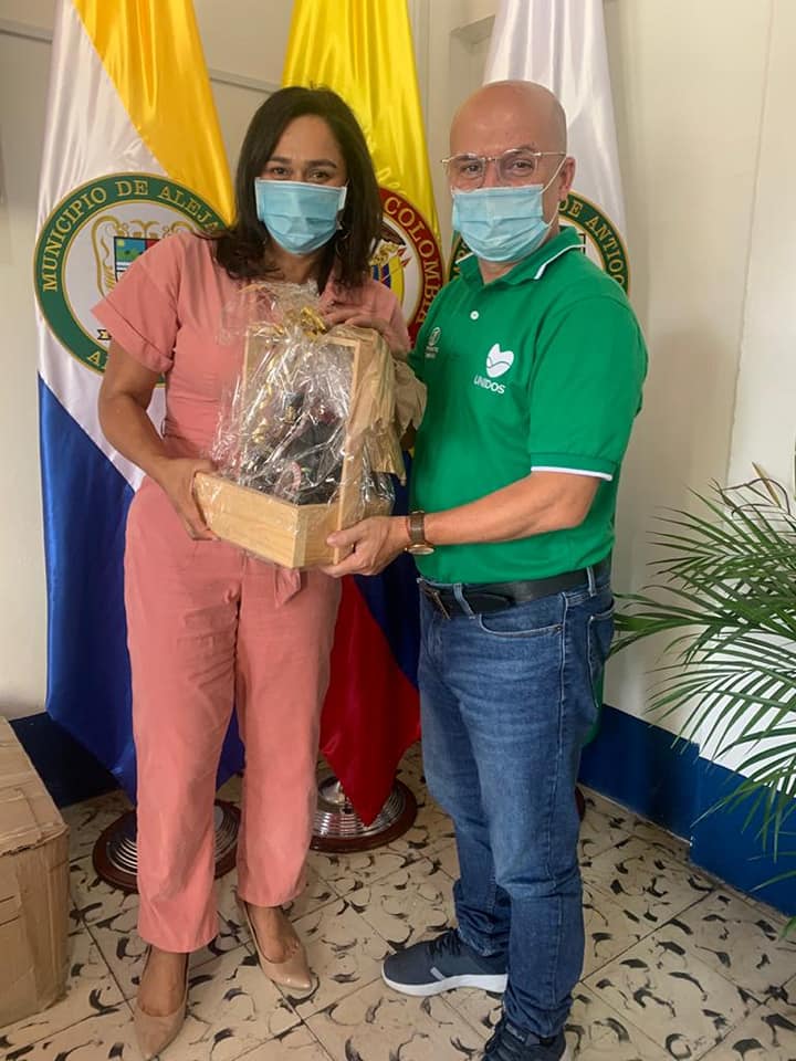 Alejandría contó con la visita del Gerente de Indeportes Alejandría contó con la visita del Gerente de Indeportes